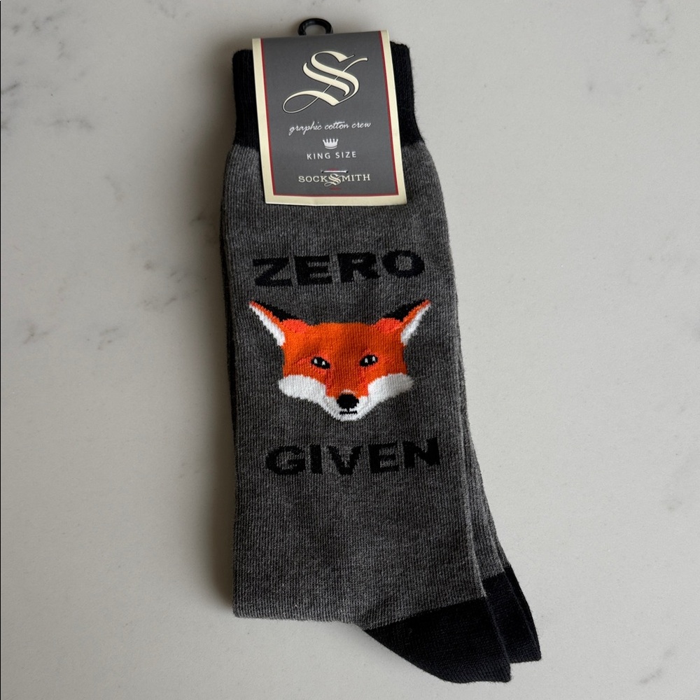 NWT Socksmith Fox Dress Socks